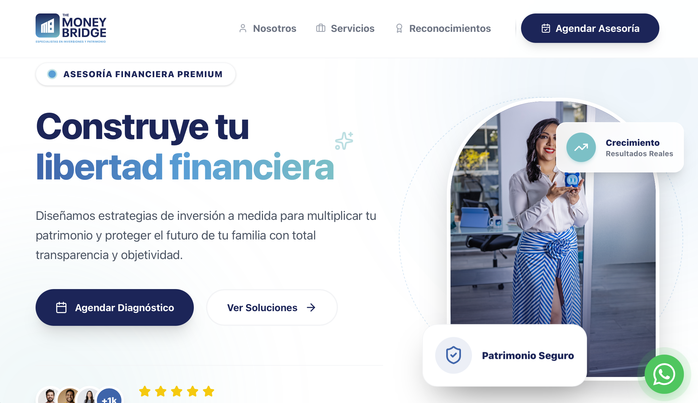 Muestra del proyecto The Money Bridge
